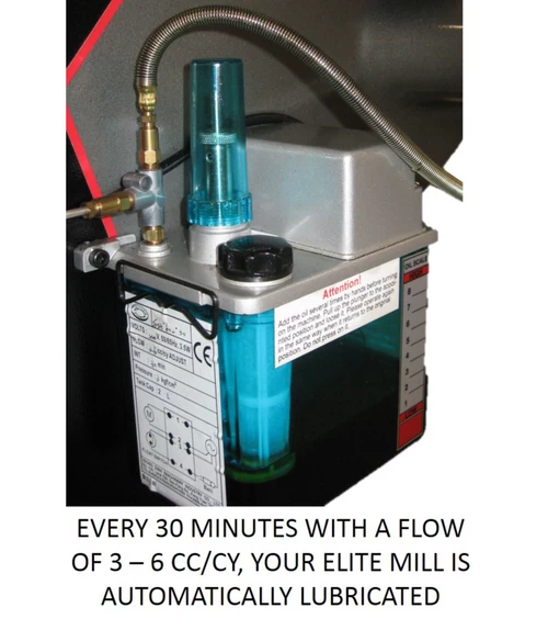 Jet 894120 ETM-949 Mill With 3-Axis ACU-RITE 203 (Quill) DRO And X, Y-Axis JET 7 Jet 894120 ETM-949 Mill With 3-Axis ACU-RITE 203 (Quill) DRO And X, Y-Axis JET - Image 5