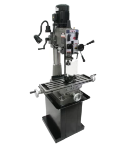 Jet 351141 JMD-40GH Geared Head Mill/Drill With Newall DP700 2-Axis DRO