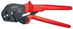Knipex 975210 Crimping Pliers Also For Two-Hand Operation With Non-Slip Plastic Grips 10 In