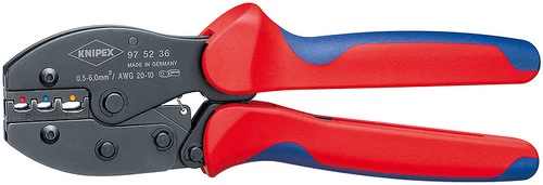 Knipex 975236 Preciforce Crimping Pliers With Multi-Component Grips 8 3/4 In 3 Knipex 975236 Preciforce Crimping Pliers With Multi-Component Grips 8 3/4 In