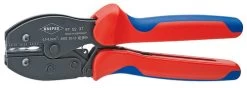 Knipex 975237 Preciforce Crimping Pliers With Multi-Component Grips 8 3/4 In