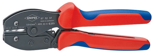 Knipex 975237 Preciforce Crimping Pliers With Multi-Component Grips 8 3/4 In 3 Knipex 975237 Preciforce Crimping Pliers With Multi-Component Grips 8 3/4 In