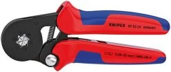 Knipex 975314 Self-Adjusting Crimping Pliers For End Sleeves With Lateral Access 7 1/4 In