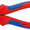 Knipex 9762145A Crimping Pliers For Wire End Ferrules With Multi-Component Grips 5 3/4 In