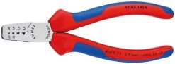 Knipex 9762145A Crimping Pliers For Wire End Ferrules With Multi-Component Grips 5 3/4 In