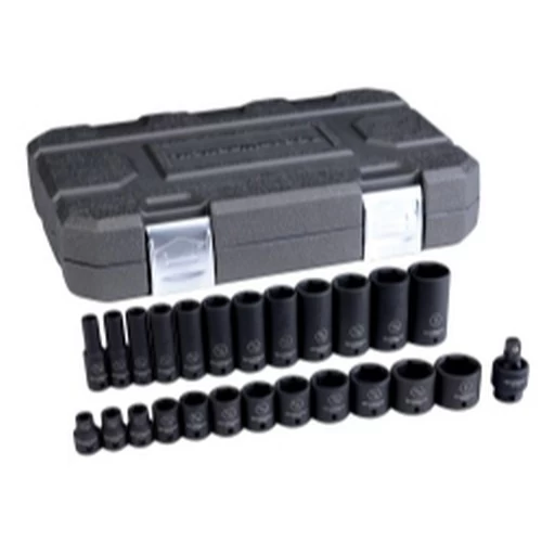Gearwrench 84919N 25 Piece 3/8" Dr. 6 Point SAE Standard/Deep Impact Socket Set 3 Gearwrench 84919N 25 Piece 3/8" Dr. 6 Point SAE Standard/Deep Impact Socket Set