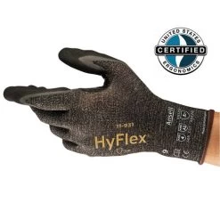 HyFlex Oil & Cut Resistant Knit Gloves With Nitrile Foam Palm Coating (11931070-12) Pack Of 12 -Professional Tool Store ANS 11931080 main 1 81364.1697831009.1280.1280 19895.1697831323
