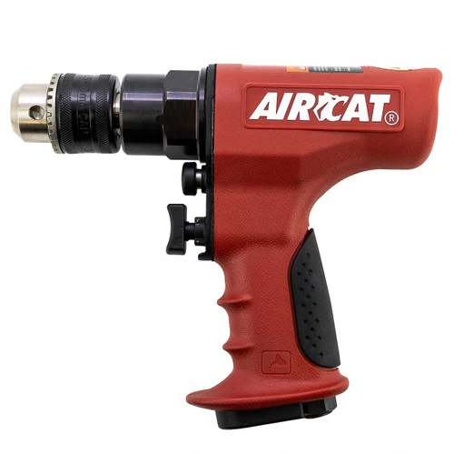 Aircat 4451 1/2" Air Drill - Vibration Damped Side Handle Included 3 Aircat 4451 1/2" Air Drill - Vibration Damped Side Handle Included