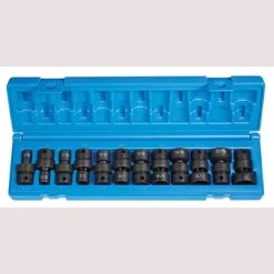 Grey Pneumatic 1612U 3/8" Dr. 12 Pc. 12 Point Std. Fractional Univ. Set