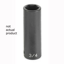 Grey Pneumatic 2070D 1/2" Drive X 2-3/16" Deep Socket