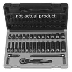 Grey Pneumatic 89113M 1/4" Drive X 13mm Standard Duo-Socket -12 Point