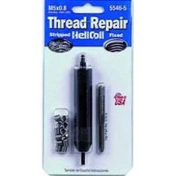 Helicoil 5546-4 Thread Repair Kit, 4mm X 0.70 NC