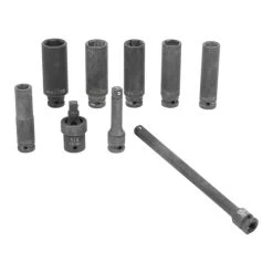 M7 1/4” Pneumatic Impact Wrench 2 Extension Bars And 6 Metric Sockets (NC-2210N) -Professional Tool Store JB M7 NC 2210N 013 10591.1687550088