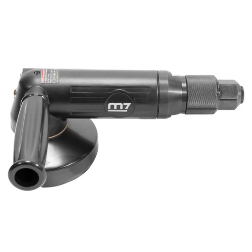 M7 4" Pneumatic Angle Grinder 100-Deg Head Roll Throttle Side Handle (QB-144X) 3 M7 4" Pneumatic Angle Grinder 100-Deg Head Roll Throttle Side Handle (QB-144X)