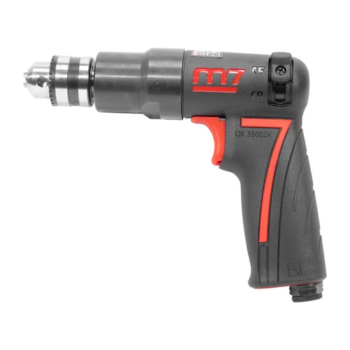 M7 1/4” Pneumatic Drill Reversible Tool Kit With 5 Metric Drill Bits (QE-323N) 4 M7 1/4” Pneumatic Drill Reversible Tool Kit With 5 Metric Drill Bits (QE-323N) - Image 2