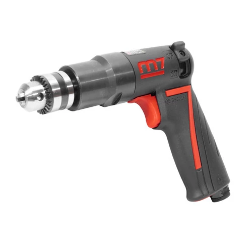 M7 1/4” Pneumatic Drill Reversible Tool Kit With 5 Metric Drill Bits (QE-323N) 5 M7 1/4” Pneumatic Drill Reversible Tool Kit With 5 Metric Drill Bits (QE-323N) - Image 3