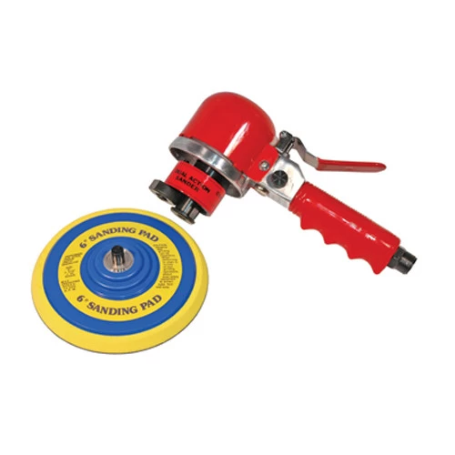 K Tool 85846 Dual Action Air Sander, 6" Diameter Pad, 10,000 RPM