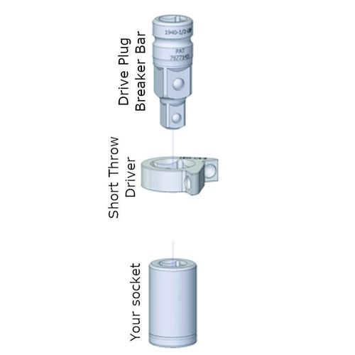 Lock Technology LT1940-1/2 1/2? Kentucky Kicker Shockit Driver Kit 5 Lock Technology LT1940-1/2 1/2? Kentucky Kicker Shockit Driver Kit - Image 3