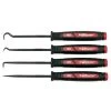 Mayhew Tools 60003 Dominator Mini Hook And Pick Set, 4 Pieces