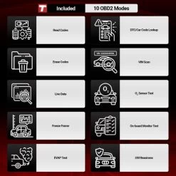 Thinkcar TKT02-PS6 Thinktool Automotive Obd2 Diagnostic Scanner With 7'' Screen -Professional Tool Store PLATINUM S6 FEAT01 70915.1664912006