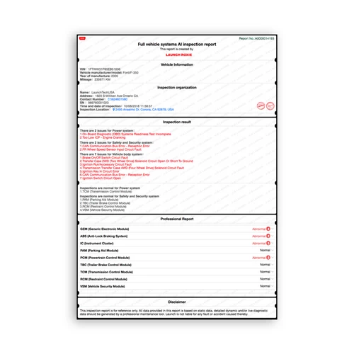 Launch USA 301050450 Roxie W (Wifi) Diagnostic Scan Tool 4 Launch USA 301050450 Roxie W (Wifi) Diagnostic Scan Tool - Image 2