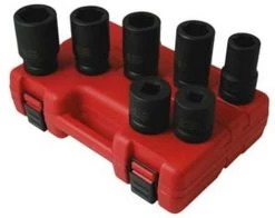 Sunex Tools 5697M 7 Piece Deep Metric Impact Socket Set