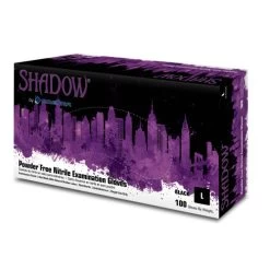 Adenna SHD938 (X-Large) Shadow Nitrile Powder Free Exam Gloves, Black, (BOX OF 90 - CASE OF 10 BOXES) -Professional Tool Store Shadow Box New 04530.1676915092