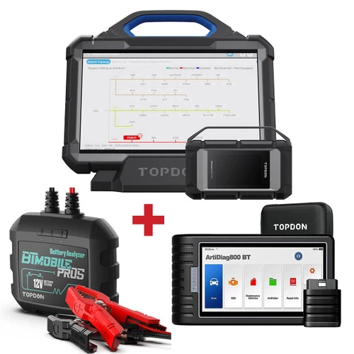 Topdon TD10001000 Phoenix Max All-In-One Automotive Diagnostic Scanner 13.3" Screen + Free Tools 3 Topdon TD10001000 Phoenix Max All-In-One Automotive Diagnostic Scanner 13.3" Screen + Free Tools