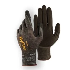 HyFlex Oil & Cut Resistant Knit Gloves With Nitrile Foam Palm Coating (11931100)