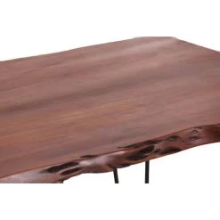 AmeriHome AWLEHPCT Acacia Live Edge Coffee Table With Hair Pin Legs -Professional Tool Store awlehpctd 08799.1643902938