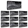 Microflex Onyx Black Nitrile Gloves Disposable X-Large Size 1000-Count (N644)