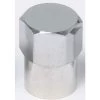 TMR TI116 Chromed Plastic Sealing Long Skirted Cap, 100 Per Box - TPMS