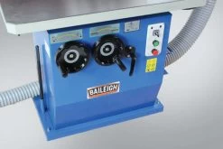 Baileigh 1004163 220V Three Phase Edge Sander, 6" X 120" Belt Size, Can Sand -Professional Tool Store convienent front mounted controls 77266.1656109382