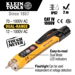 Klein MM320KIT Digital Multimeter Electrical Test Kit 9 Klein MM320KIT Digital Multimeter Electrical Test Kit -Professional Tool Store klein tools electricians tool sets mm320kit 40 1000 87163.1642441361