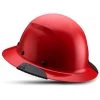 Lift Safety HDF-20RG DAX Red Full Brim Hard Hat W/ Ratchet Suspension