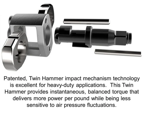 Jet 505103 JAT-103, 1/2 Inch Impact Wrench (680 Ft-lbs), R6 Series 5 Jet 505103 JAT-103, 1/2 Inch Impact Wrench (680 Ft-lbs), R6 Series - Image 3