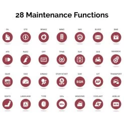 Thinkcar TKT03 8 In. OBD2 Scanner Professional Vehicle Diagnostic Scan Tool -Professional Tool Store scan tools tkt03 1f 1000 08939.1662679135