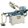 Baileigh 1001570 220V 1 Phase Dual Mitering Semi-Automatic Metal Cutting Band Saw -Professional Tool Store semi automatic bandsaw bs350sa 37821.1660060549