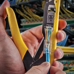 Klein Tools VDV226-005 Compact Pass-Thru Crimper, Modular Crimper For RJ45 -Professional Tool Store vdv226005 app1 72871.1567188456