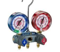 Yellow Jacket 49847 Titan 2-Valve Aluminum Manifold With 72in Hoses